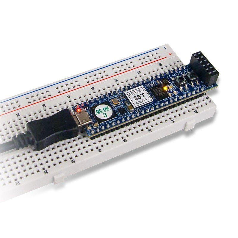 Digilent Cmod A7-35T: Breadboardable Artix-7 FPGA Module