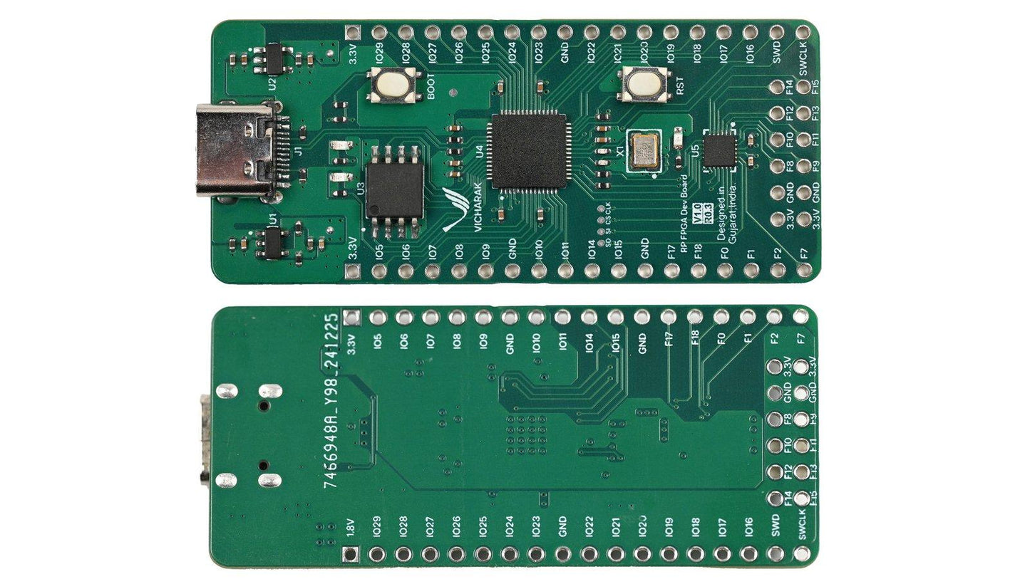 Vicharak Shrike-lite Open Source MCU FPGA Development Board