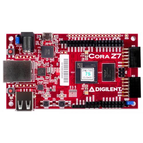 Digilent Cora Z7: Zynq-7000 Single Core for ARM/FPGA SoC Development Board