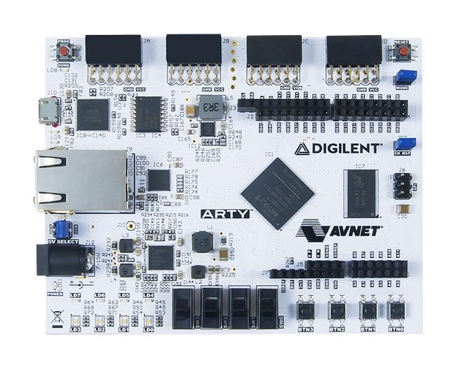 Digilent Arty A7-100T: Artix-7 FPGA Development Board