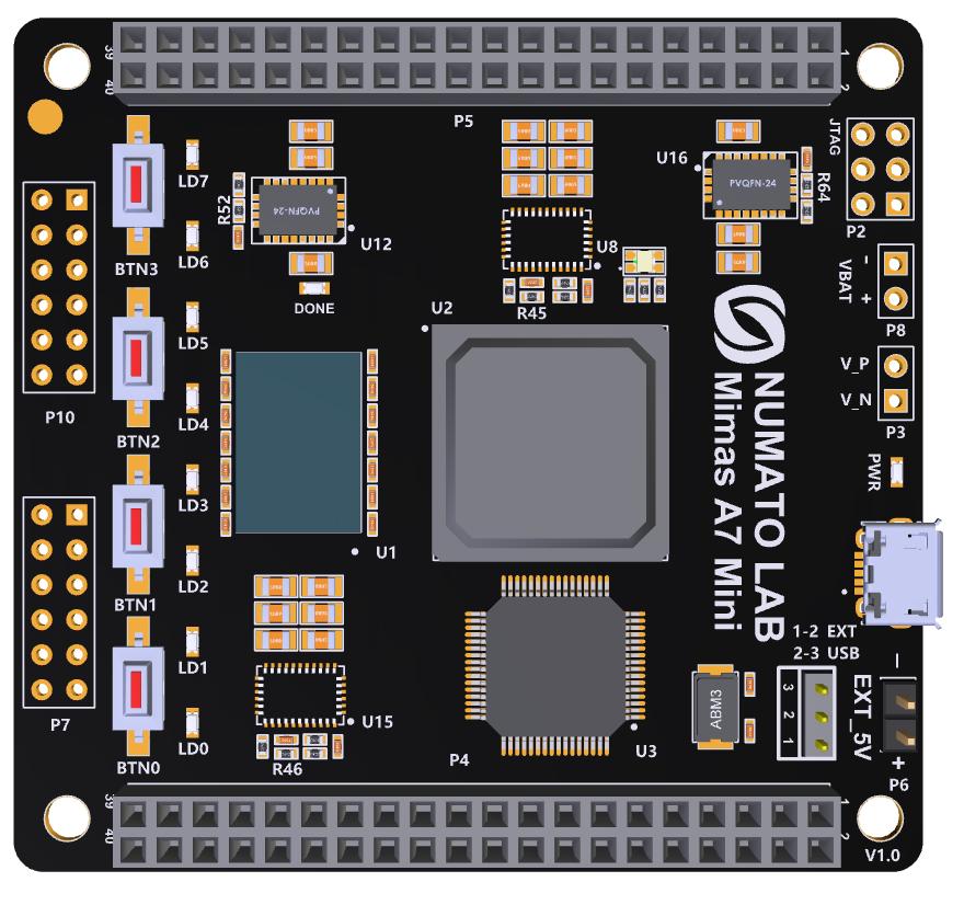 NumatoLab Mimas A7 FPGA Development Board