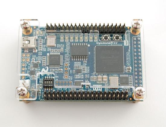 TERASIC TECHNOLOGIES P0082 Development Kit, Altera Cyclone IV FPGA , DE0-Nano, 2x GPIO Headers, 32MB SDRAM, Accelerometer
