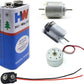 Science Project Dc Motor KIT with Propeller / 9v Battery for Students / Kids Educational Electronic Hobby Kit