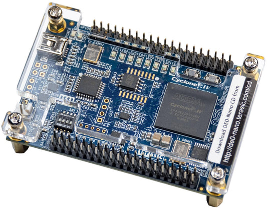 TERASIC TECHNOLOGIES P0082 Development Kit, Altera Cyclone IV FPGA , DE0-Nano, 2x GPIO Headers, 32MB SDRAM, Accelerometer