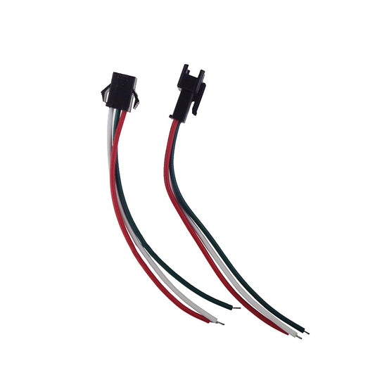 3 Pin Male Female Connector Pair For WS2812B/WS2811 Led Light