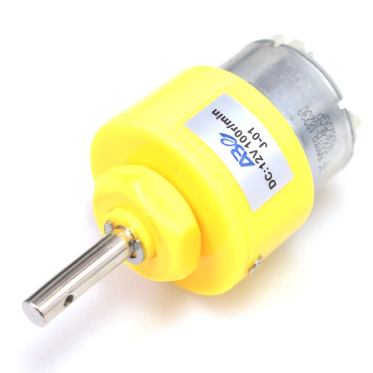 100 Rpm Dc Motor DC 100 RPM Geared Motor – BE Components