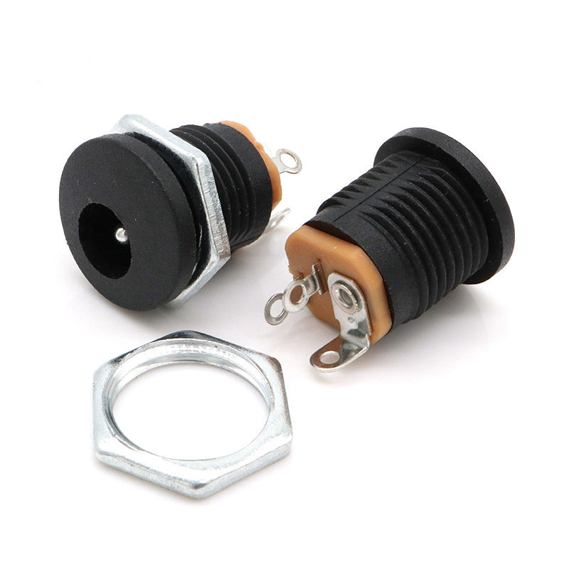 3 Pin Female DC Power Jack Socket Connector – BE Components